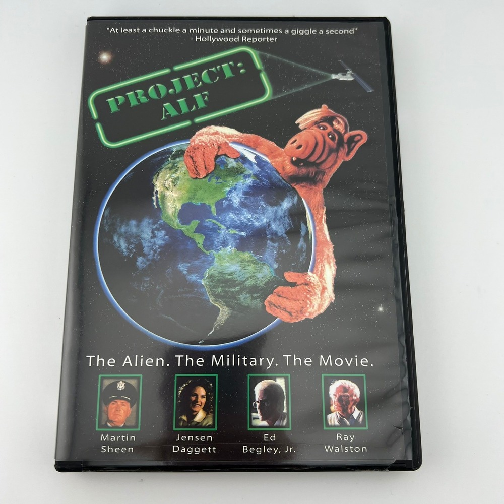 Project ALF DVD 2004 Sci-Fi Comedy Movie Martin Sheen Family Film